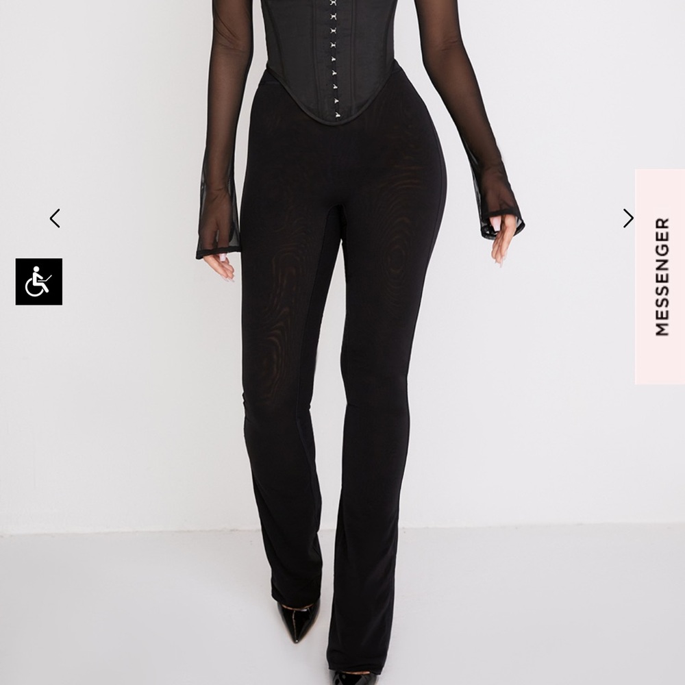 House of CB Erin Mesh Trousers